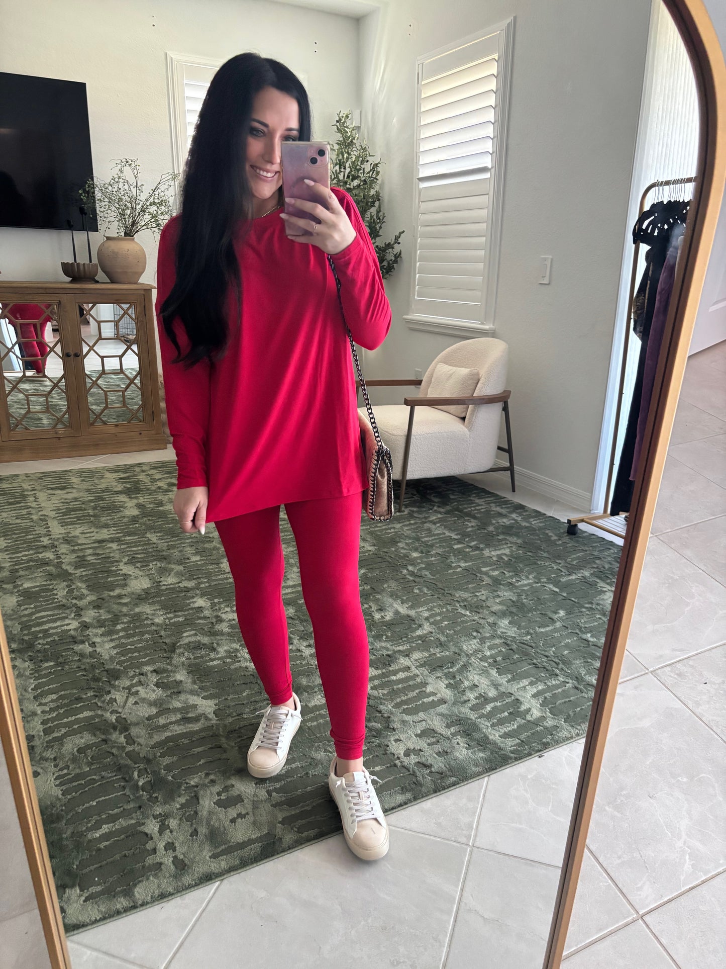 SJ Lounge Set- Scarlet