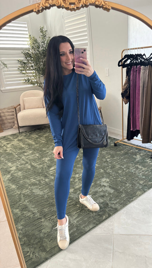 Sj Lounge Set- Royal Blue