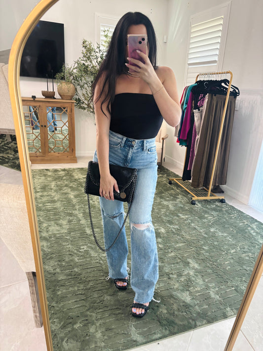 Basic Tube Top-Black