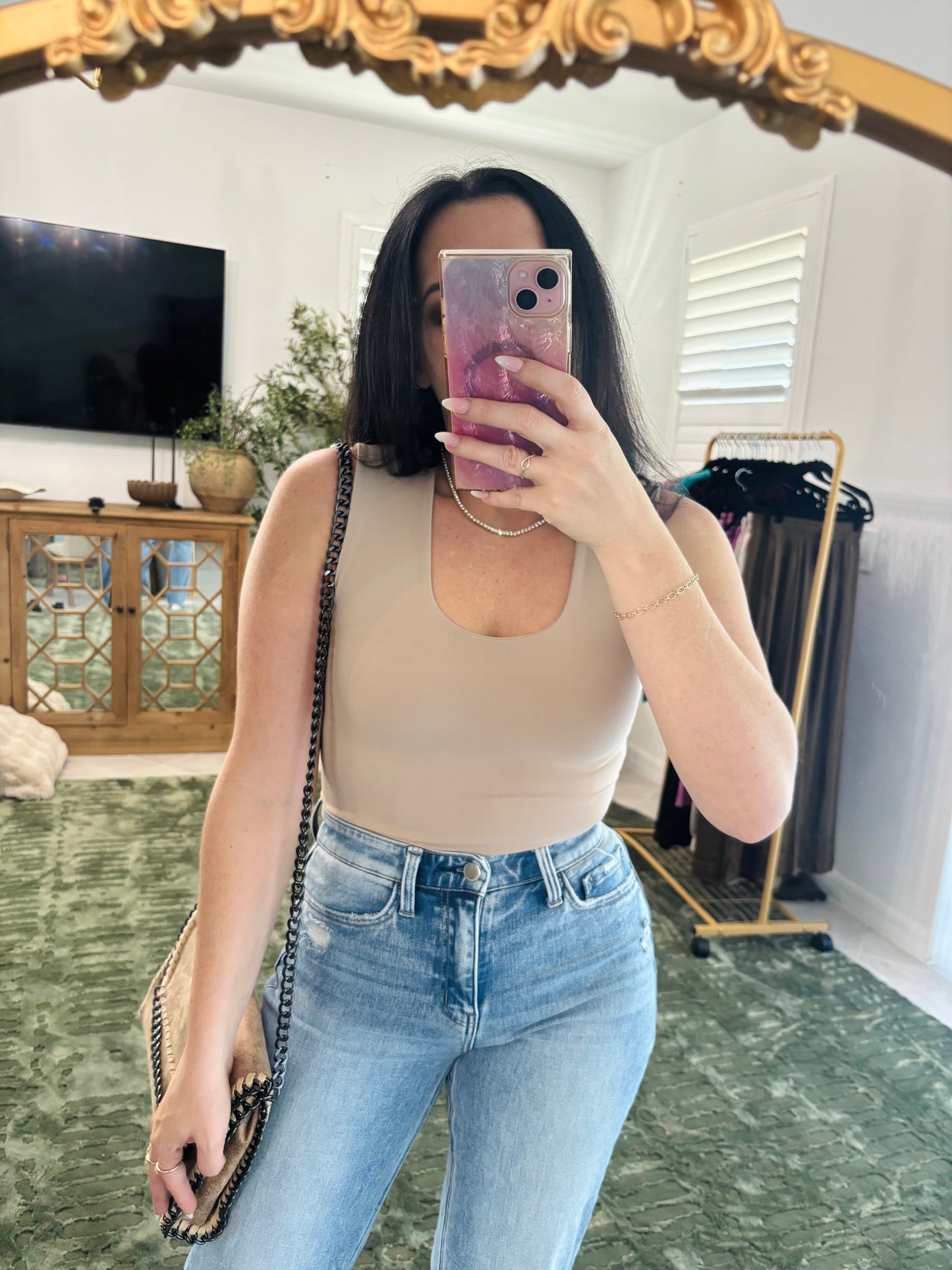 Slimming 2 Layer Tank Top