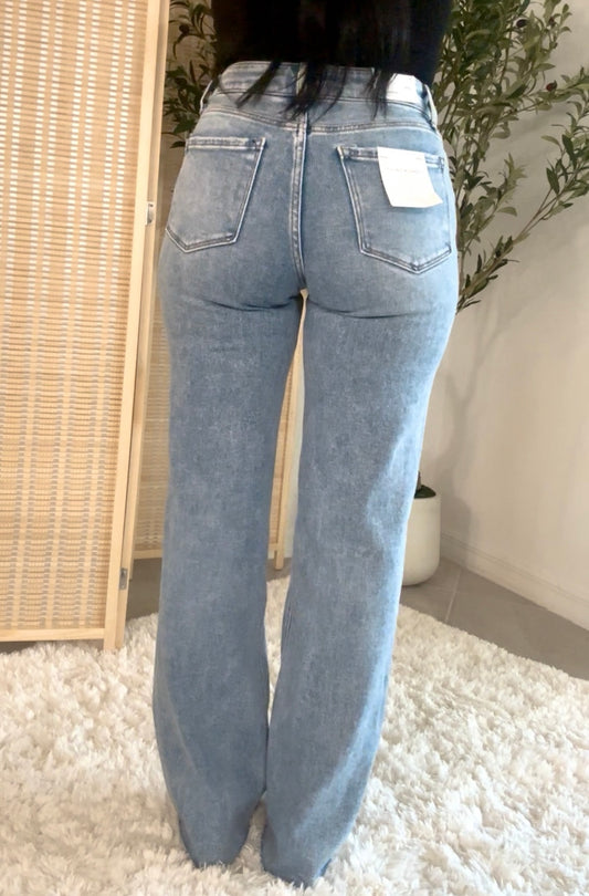 Isabella High Rise Wide Jean