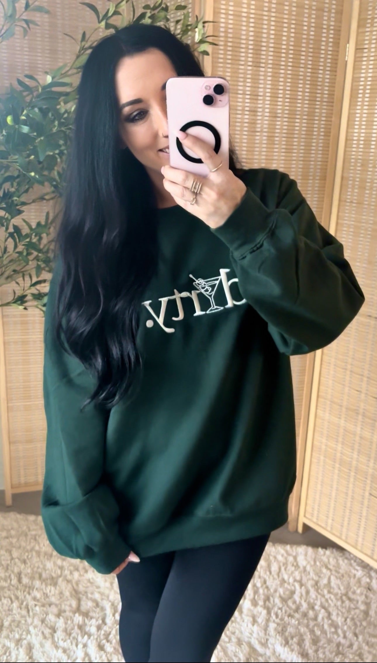 Dirty martini sweatshirt