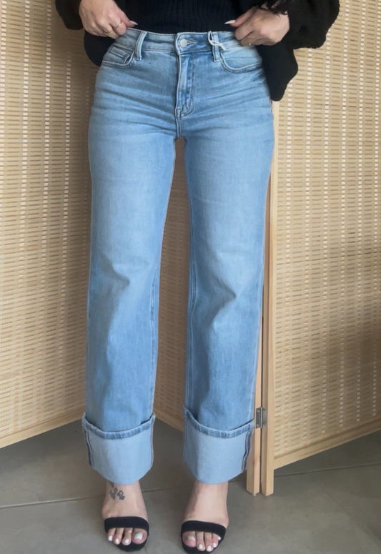 Kylie Cuff Jeans