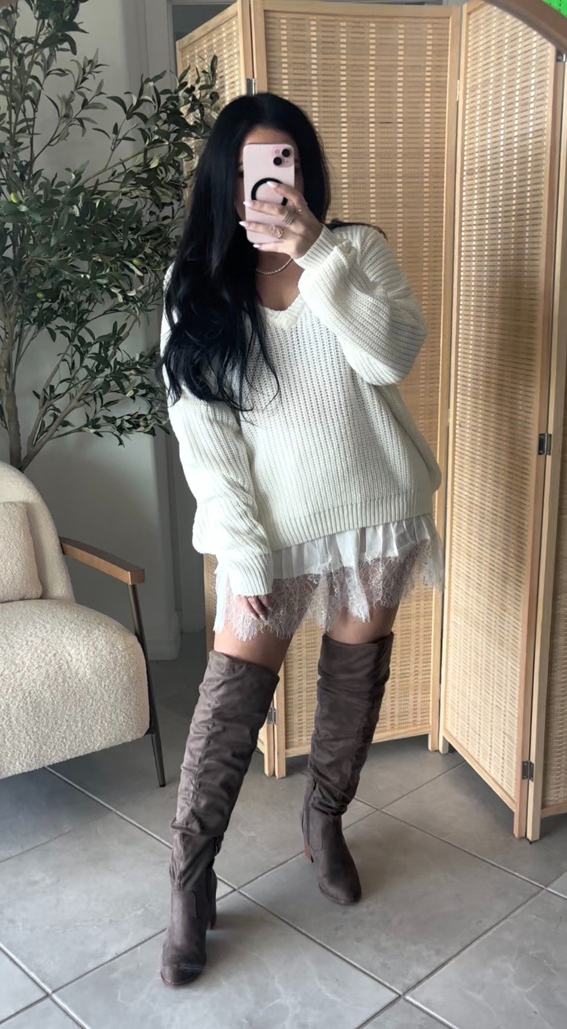Chunky Sweater- Ivory