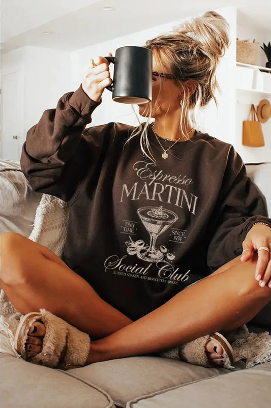 Espresso Martini Social Club Sweatshirt