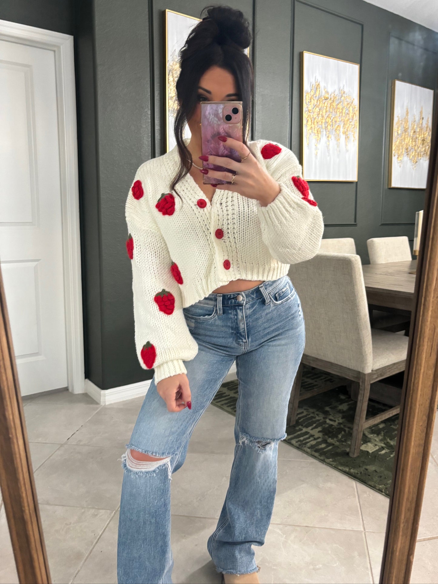 Strawberry Fields Cardigan