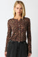Christine Leopard Cardigan