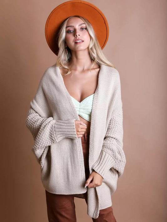 Oversized Knit Cardigan