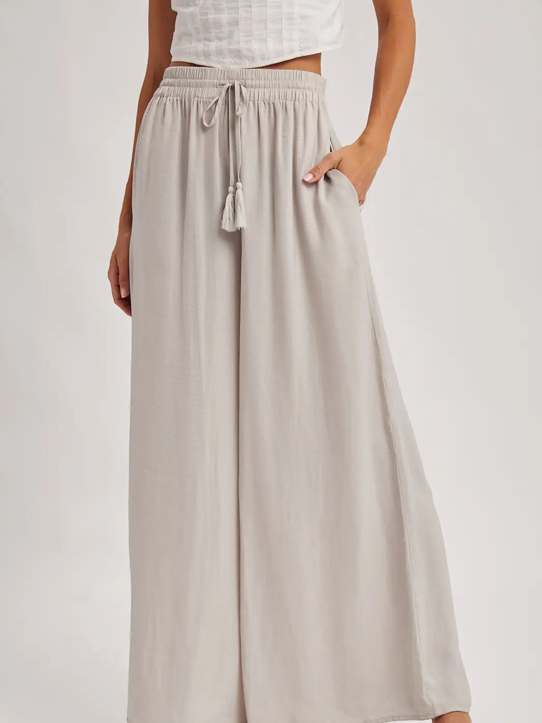 Dove Palazzo Pants