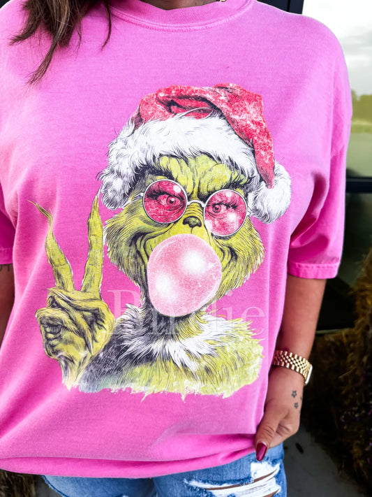 Grinch Bubble Tee