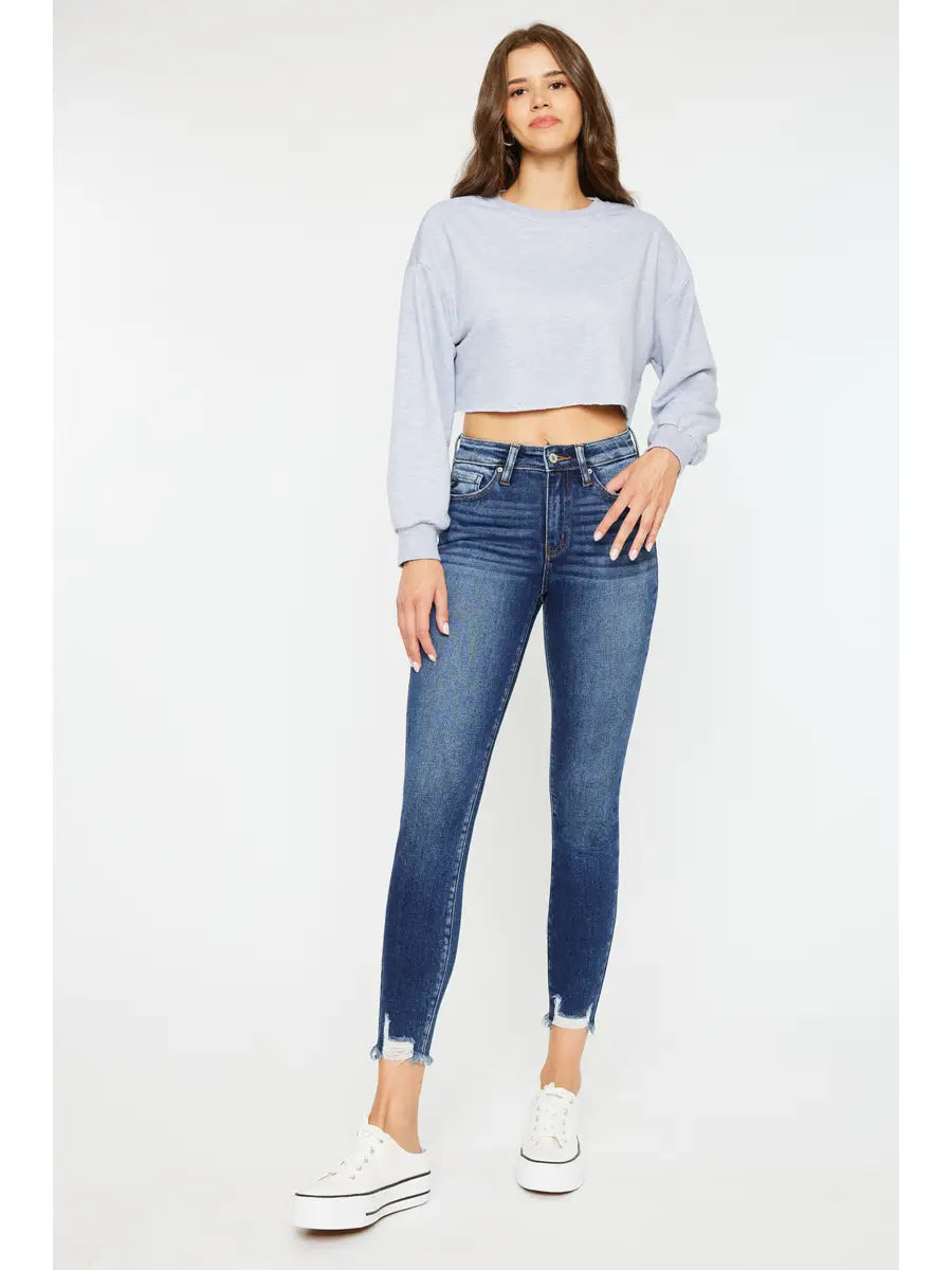 Nora High Rise Ankle Skinny