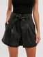 Chic Leather Shorts