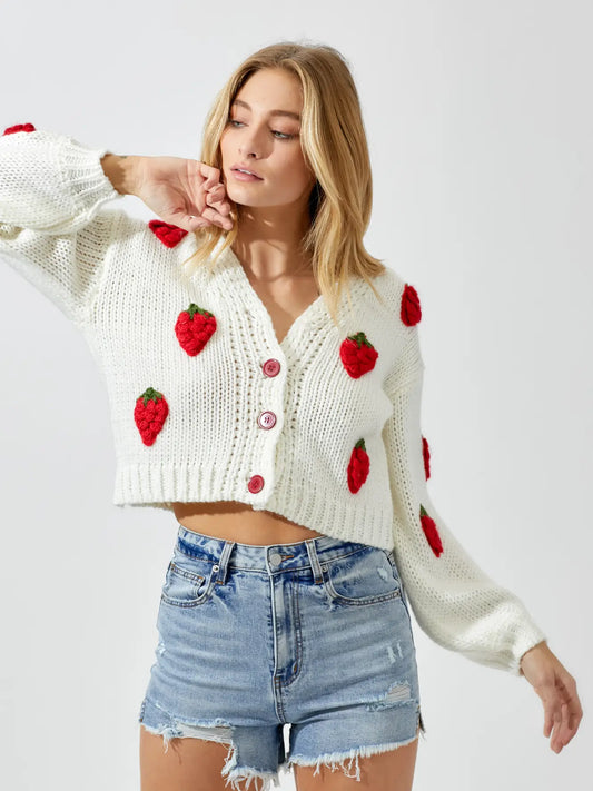 Strawberry Fields Cardigan