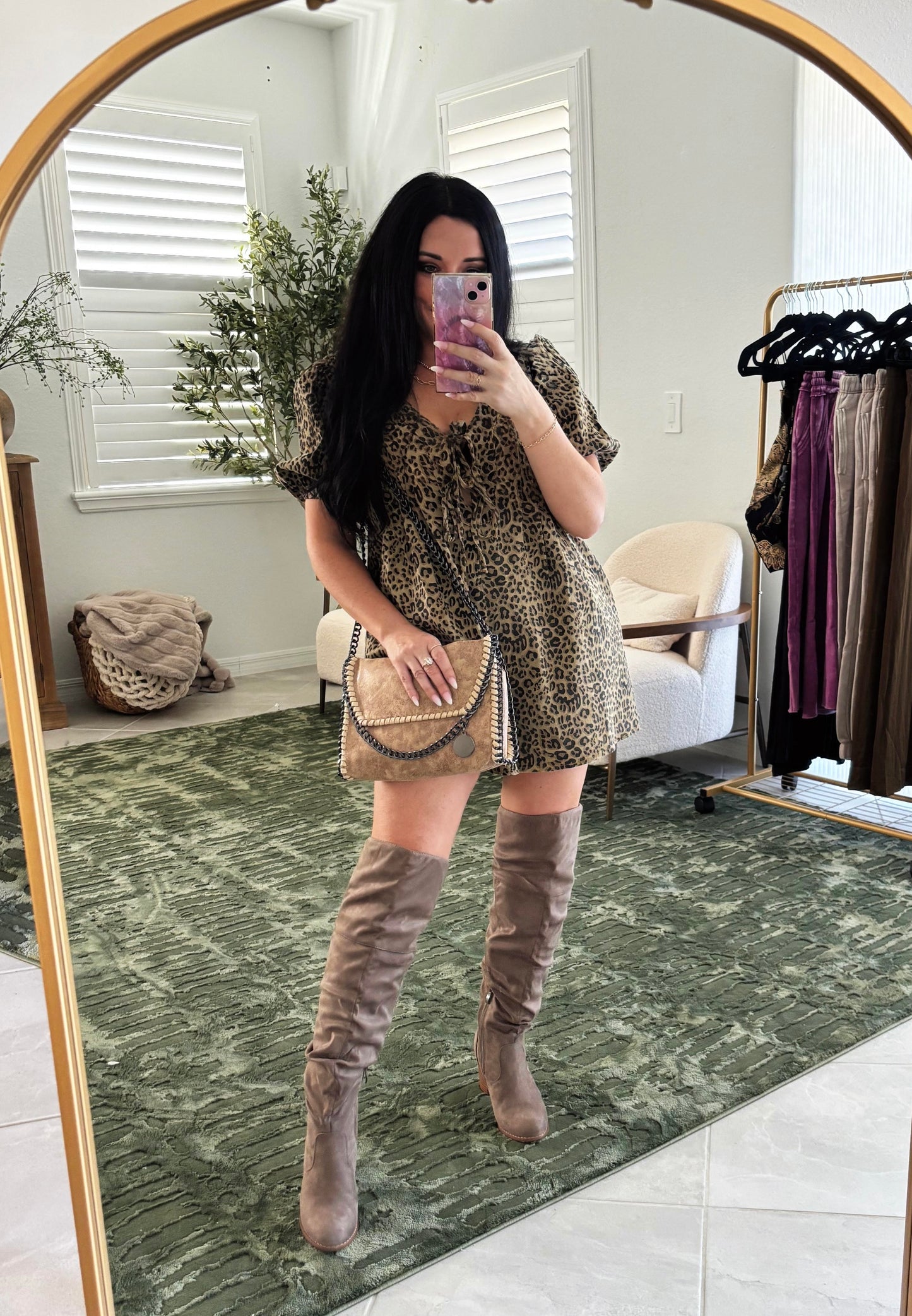 Eloise Leopard Romper